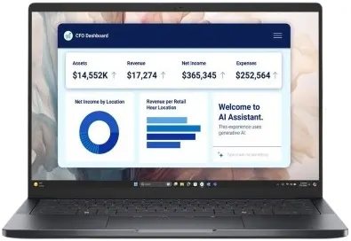 Dell Pro 14 PA14250 14" Touch Premium Copilot+ PC Intel Core Ultra 7 268V 32GB 512GB SSD