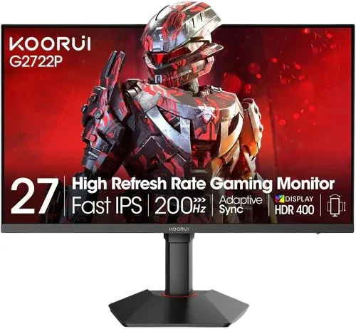 Koorui G2722P 27" 200Hz IPS QHD Gaming Monitor