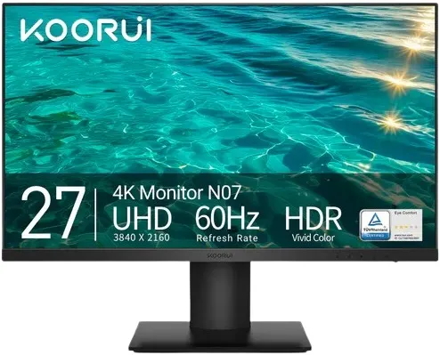 Koorui N07 27" 60Hz IPS 4K UHD Gaming Monitor