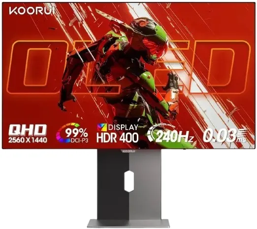 Koorui S2721XO 27" 240Hz QHD OLED Gaming Monitor