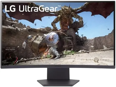 LG 27GS60QC-B 27" 180Hz UltraGear QHD Curved Gaming Monitor