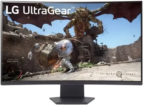 LG 32GS60QC-B 32" 180Hz UltraGear QHD Curved Gaming Monitor