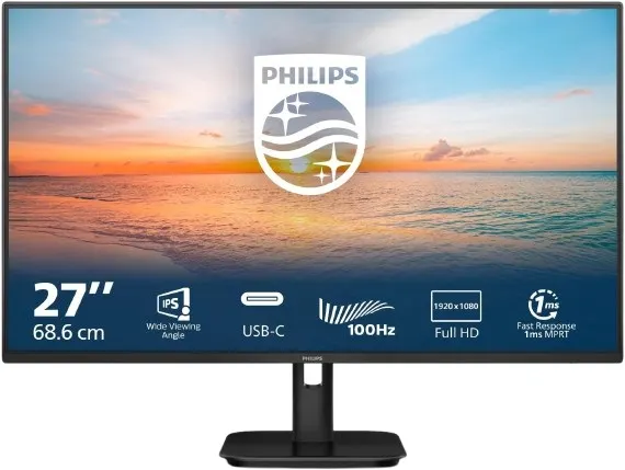 Philips 27E1N1300A 27" 100HZ FHD IPS LED Monitor